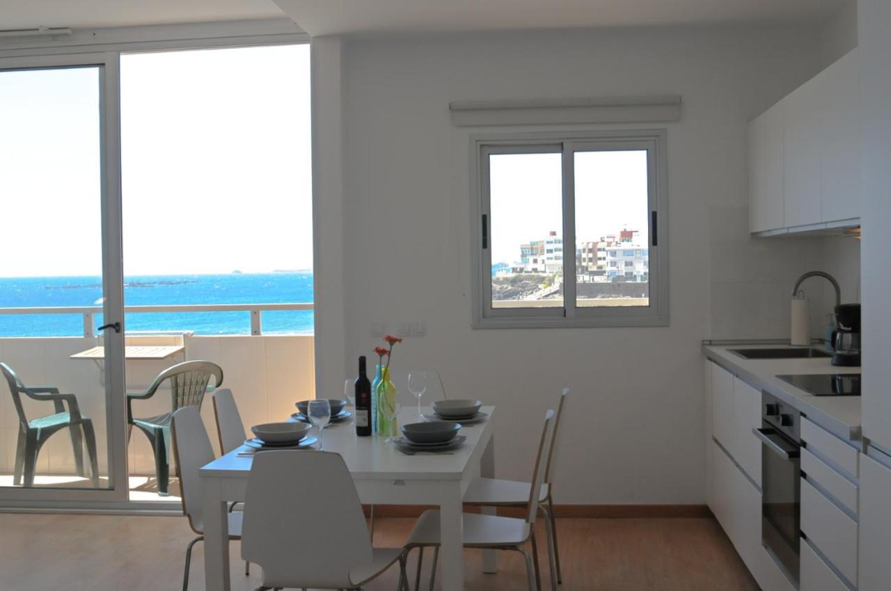 Vista Playa Y Mar - Sea View, Wifi And Ac Leilighet Melenara Eksteriør bilde